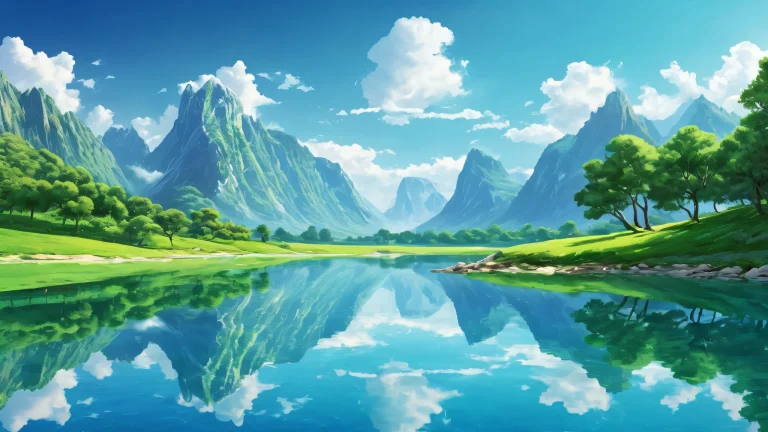 A breathtaking desktop wallpaper of a vast, pure void on a Desktop/PC.