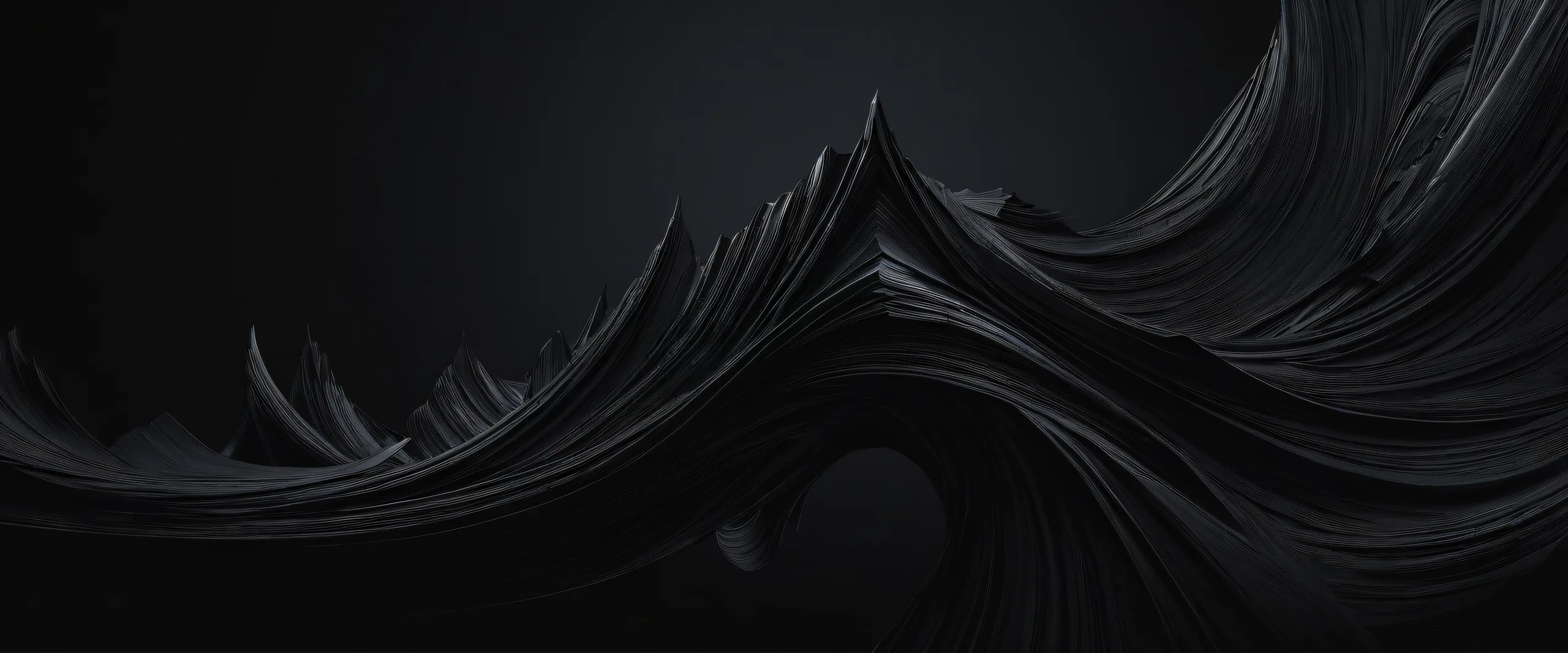 A stunning desktop image of a vast, pure void with extreme depth of field, perfect for your PC or Desktop