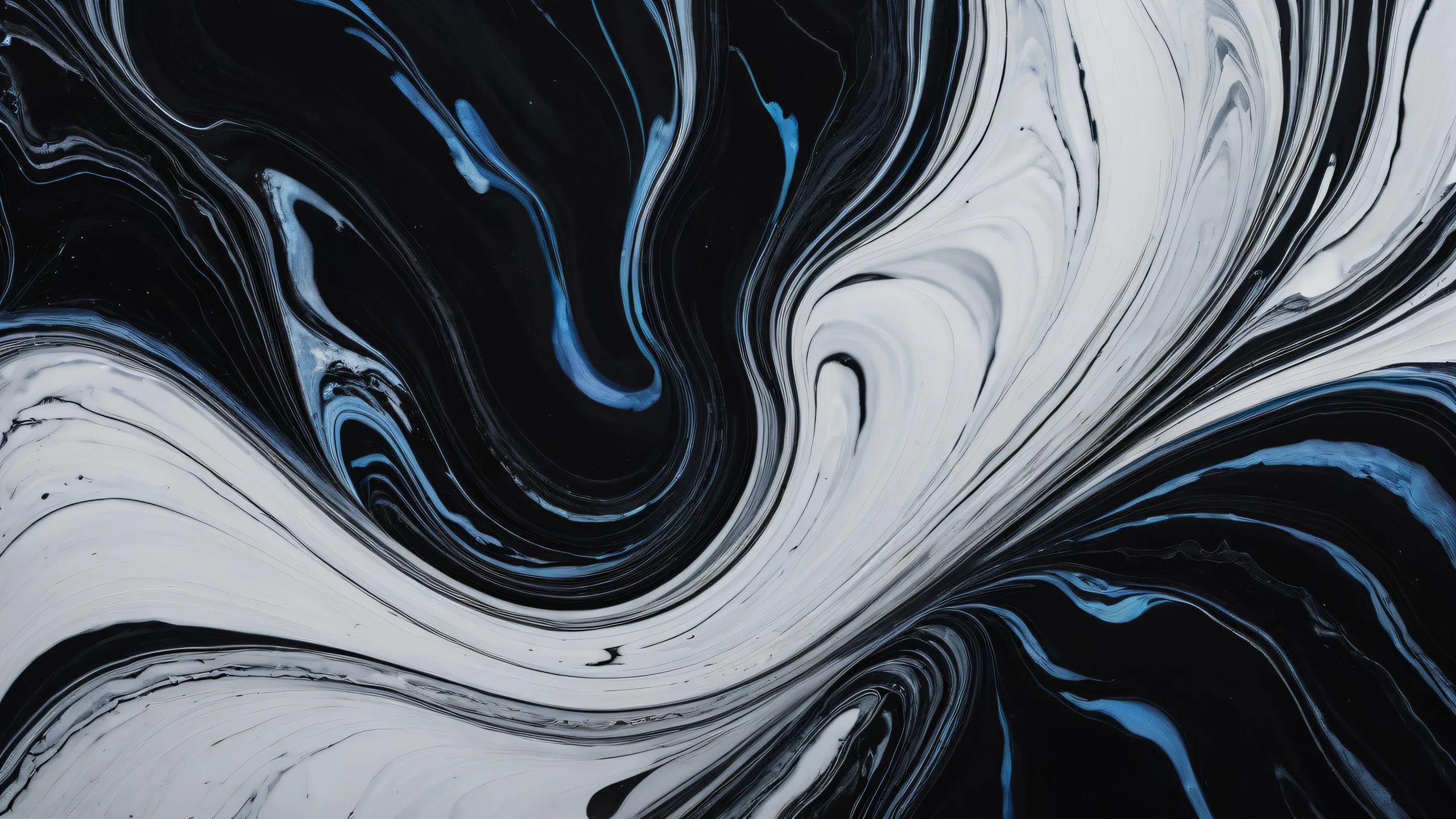 Beautifully rendered digital art featuring a vast, pure void with a water's surface, suitable for desktop/pc use.