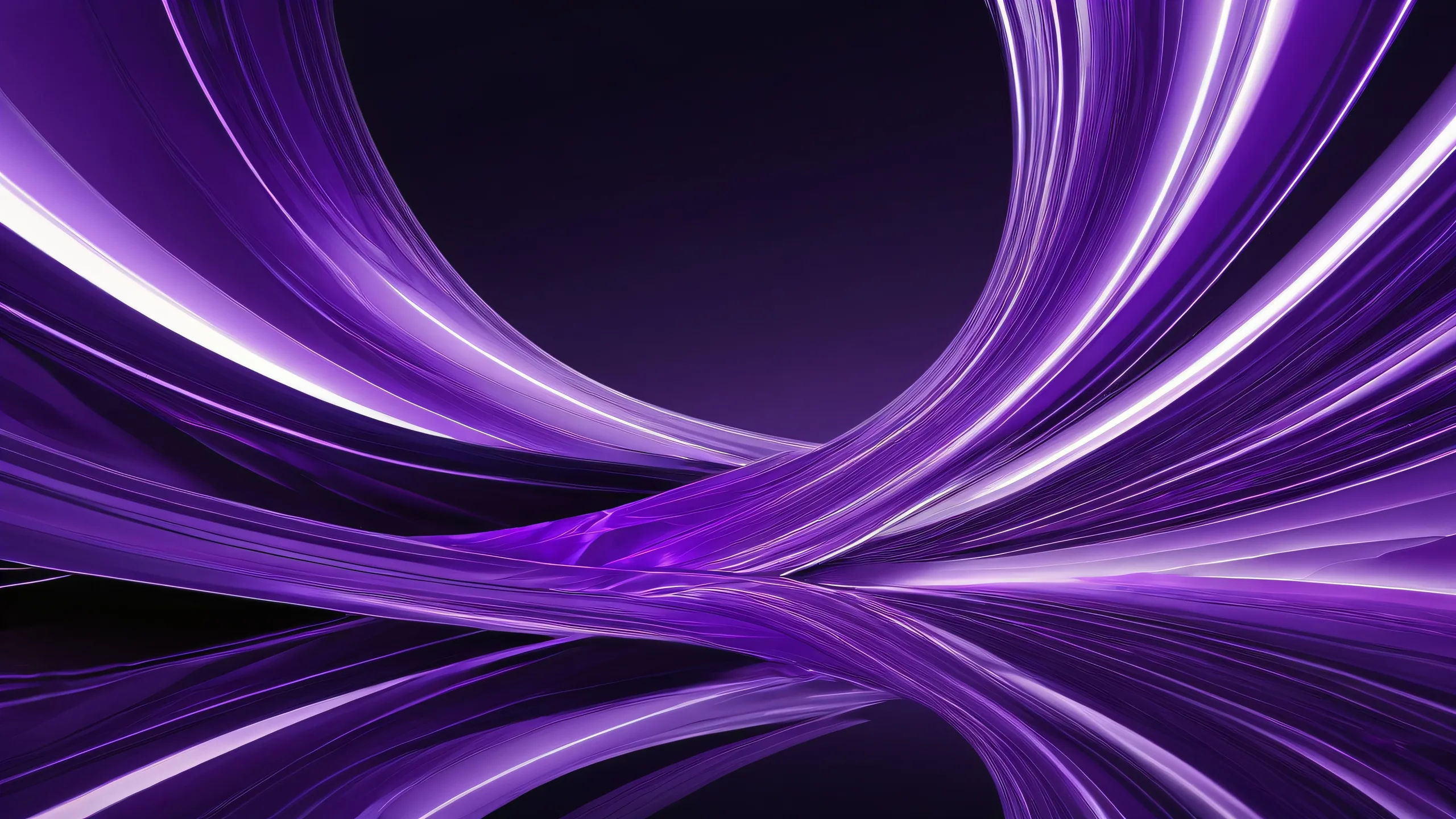 A breathtaking desktop wallpaper of a vast, pure void on a Desktop/PC, with ethereal lighting and radiant colors.