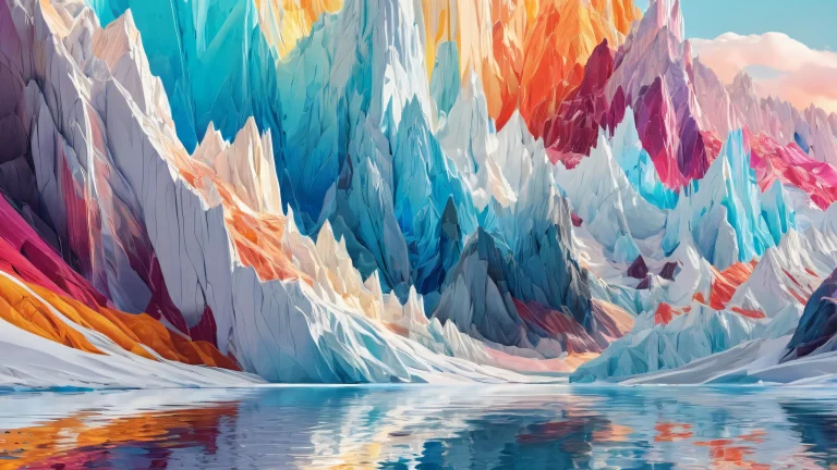 A breathtaking desktop wallpaper featuring a perfectly clean vast pure void with extreme depth of field for Desktop/PC use.