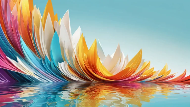 Stunning desktop wallpaper featuring a pure void with radiant lighting and brilliant colors for PC/ Desktop users.