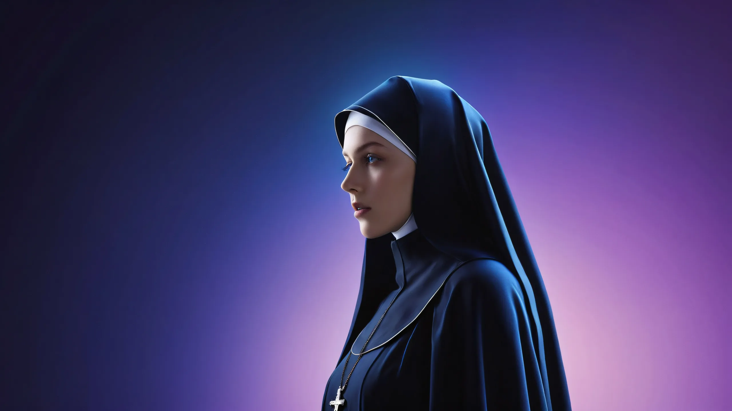 A dark, clean void for desktop/pc, award-winning digital art with radiant colors and ray traced reflections.