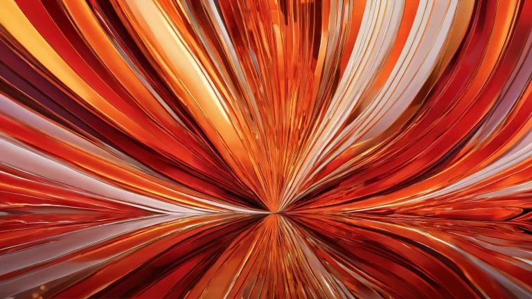 A stunning desktop wallpaper featuring a breathtaking void with radiant colors and ray traced reflections on Desktop/PC.
