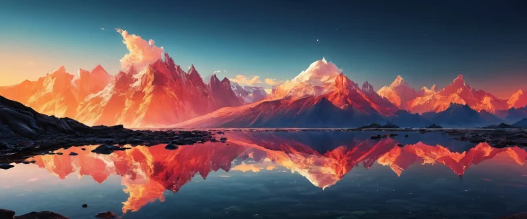 Breathtaking digital art of a vast pure void on Desktop/PC