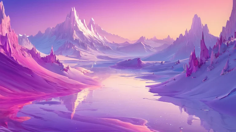 A desktop wallpaper featuring a vast, pure void with ethereal lighting and brilliant colors, perfeito para seu PC ou Desktop.