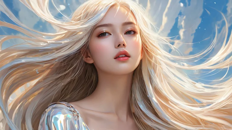 A breathtaking desktop wallpaper featuring a perfectly clean vast pure void with extreme depth of field, adapté pour ordinateur de bureau/PC