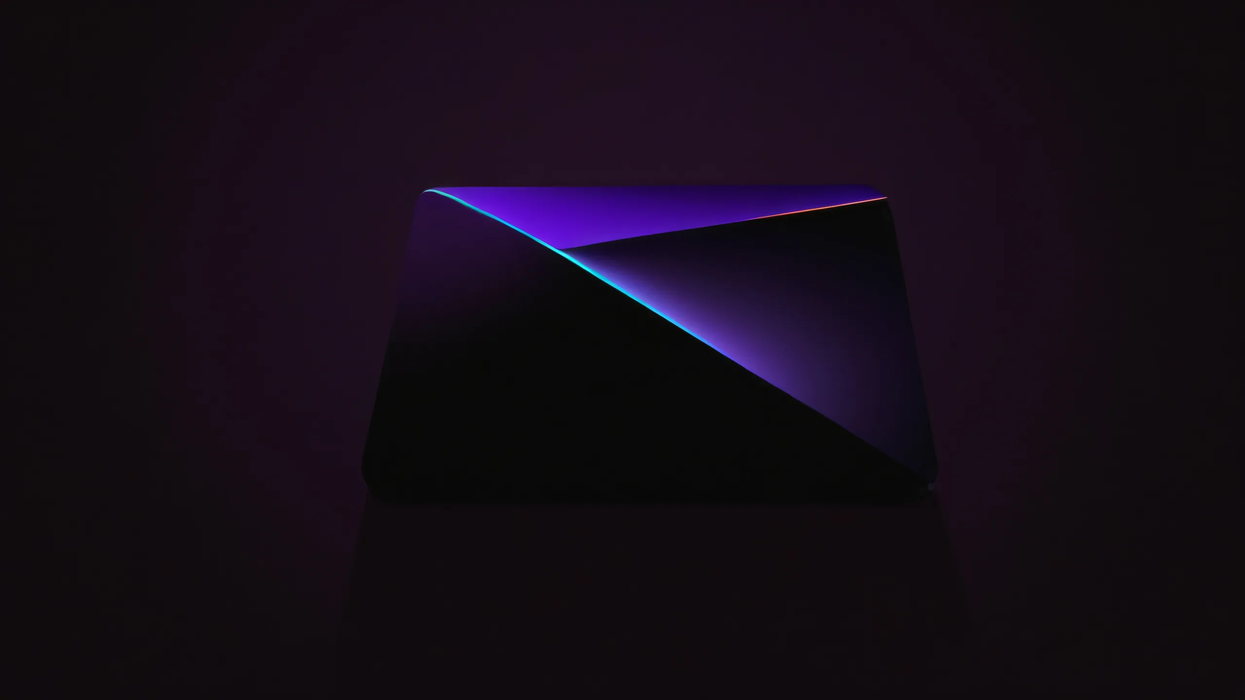 A serene and mesmerizing void on a desktop/pc, perfect for a magical atmosphere.
