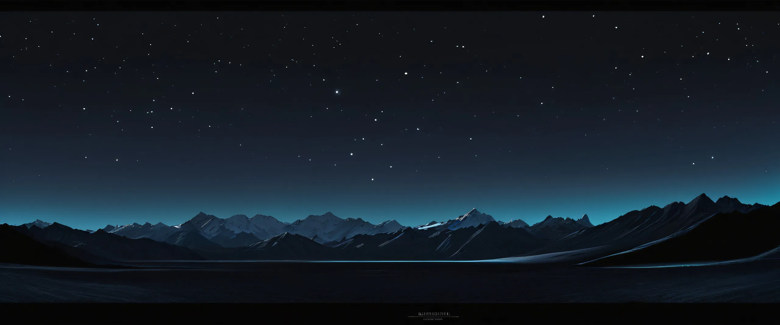 4K Ethereal Abyss Panorama Desktop Background Breathtaking dark mode desktop wallpaper of a centered void with deep perfect blacks and luminescent accents for Desktop/PC use.