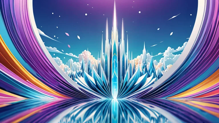 A stunning desktop wallpaper featuring an abstract void with subtle textures and intricate patterns on a perfectly clean background for Desktop/PC use.