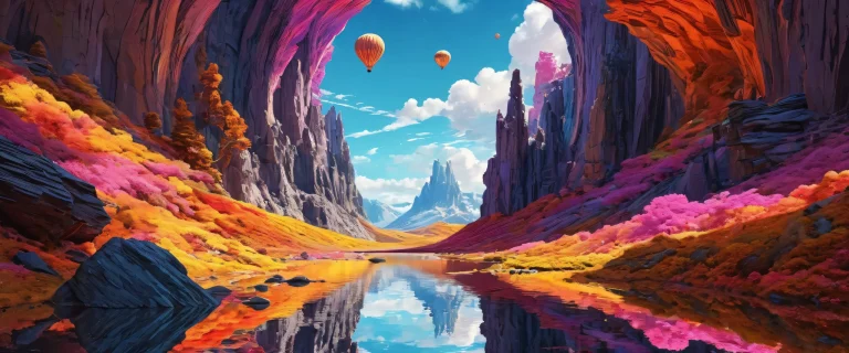 A stunning desktop wallpaper featuring a vast pure void with incredible depth and radiant lighting for your PC or Desktop.