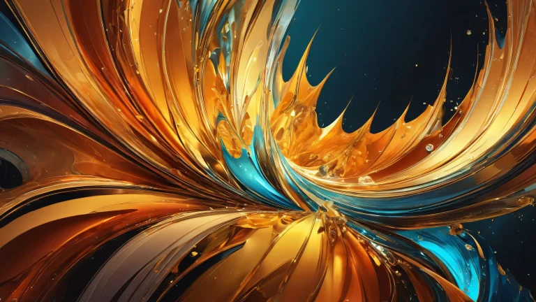 A profile of a void with desktop/pc in the background featuring award-winning digital art and ethereal lighting.