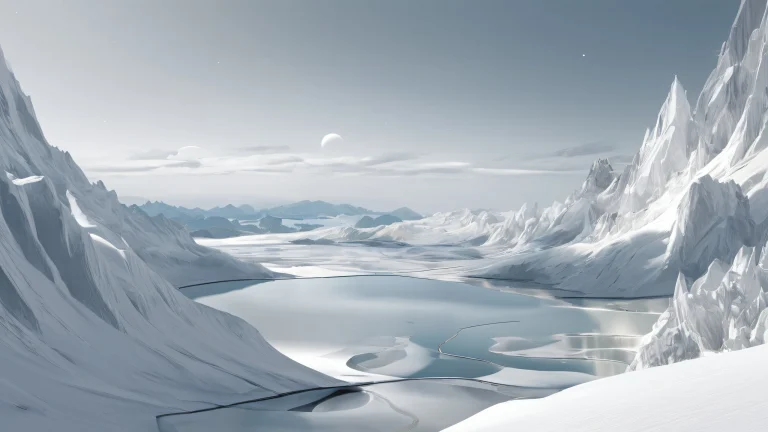 A breathtaking desktop wallpaper featuring a centered void with extreme depth of field, Perfekt für Ihren Desktop/PC.