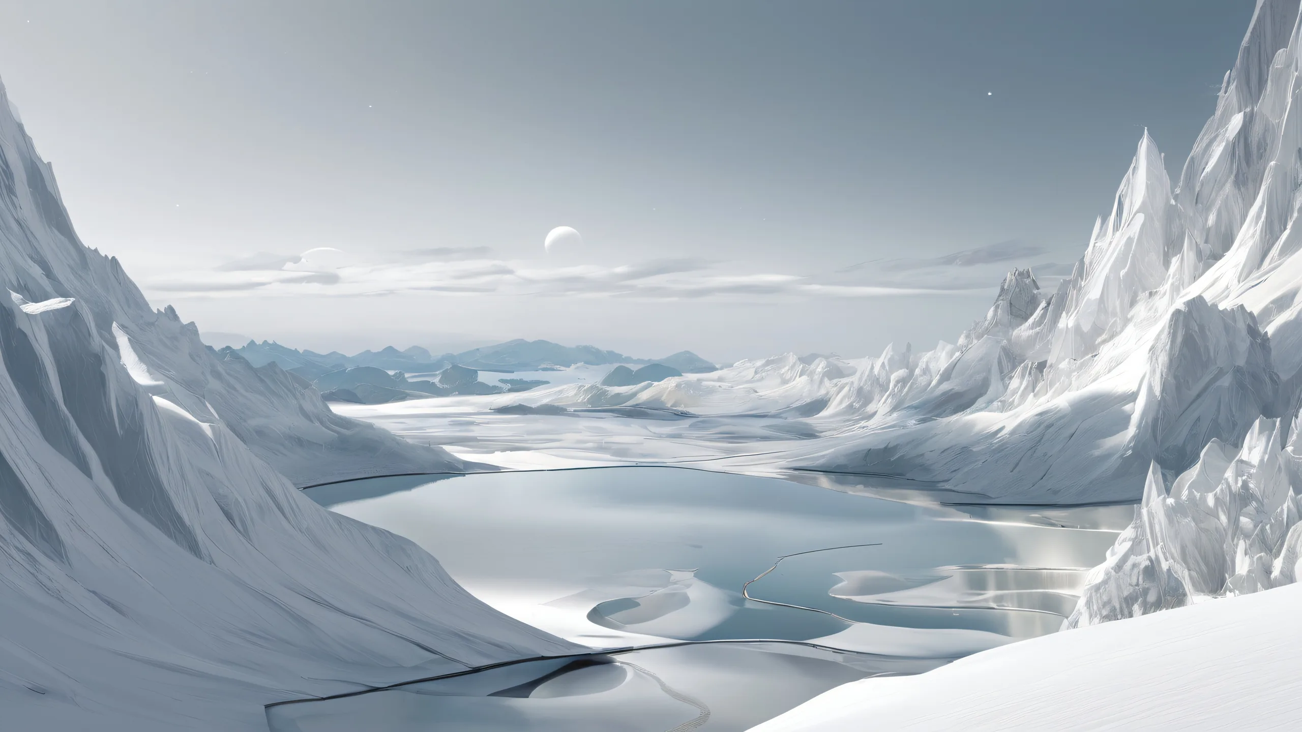 A breathtaking desktop wallpaper featuring a centered void with extreme depth of field, perfect for your Desktop/PC.