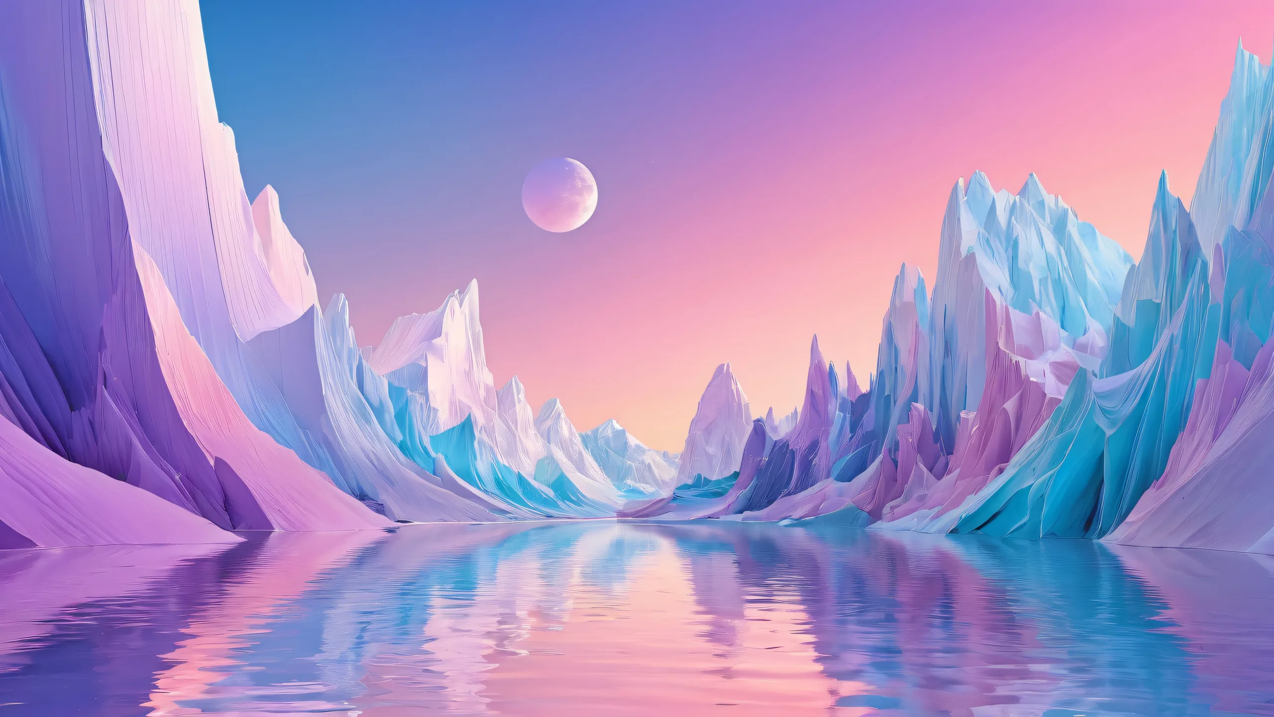 Breathtakingly clean vast void for Desktop/PC with extreme depth of field and cinematic experience