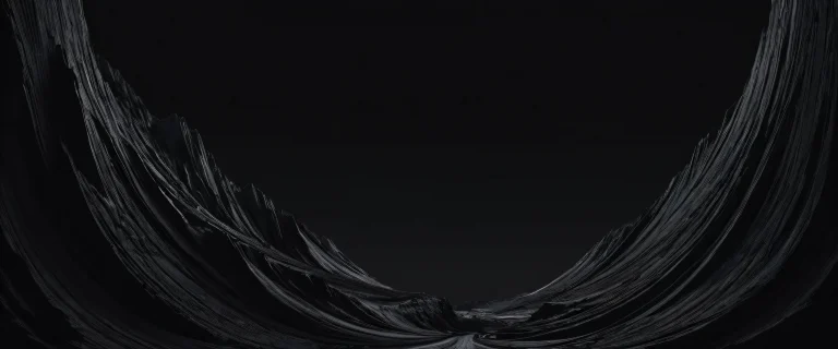 Stunning digital artwork of a beautiful face against a pure void background suitable for Desktop/PC.