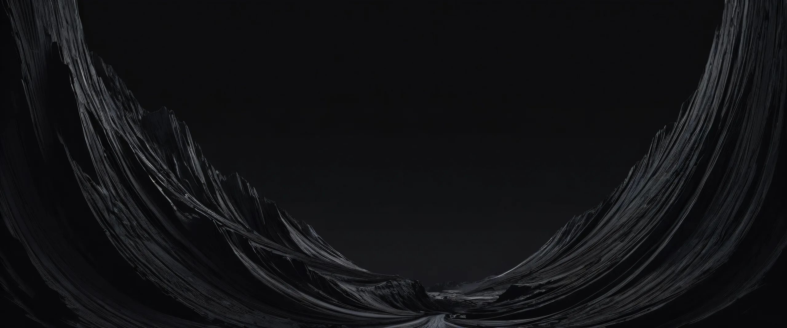 Stunning digital artwork of a beautiful face against a pure void background suitable for Desktop/PC.