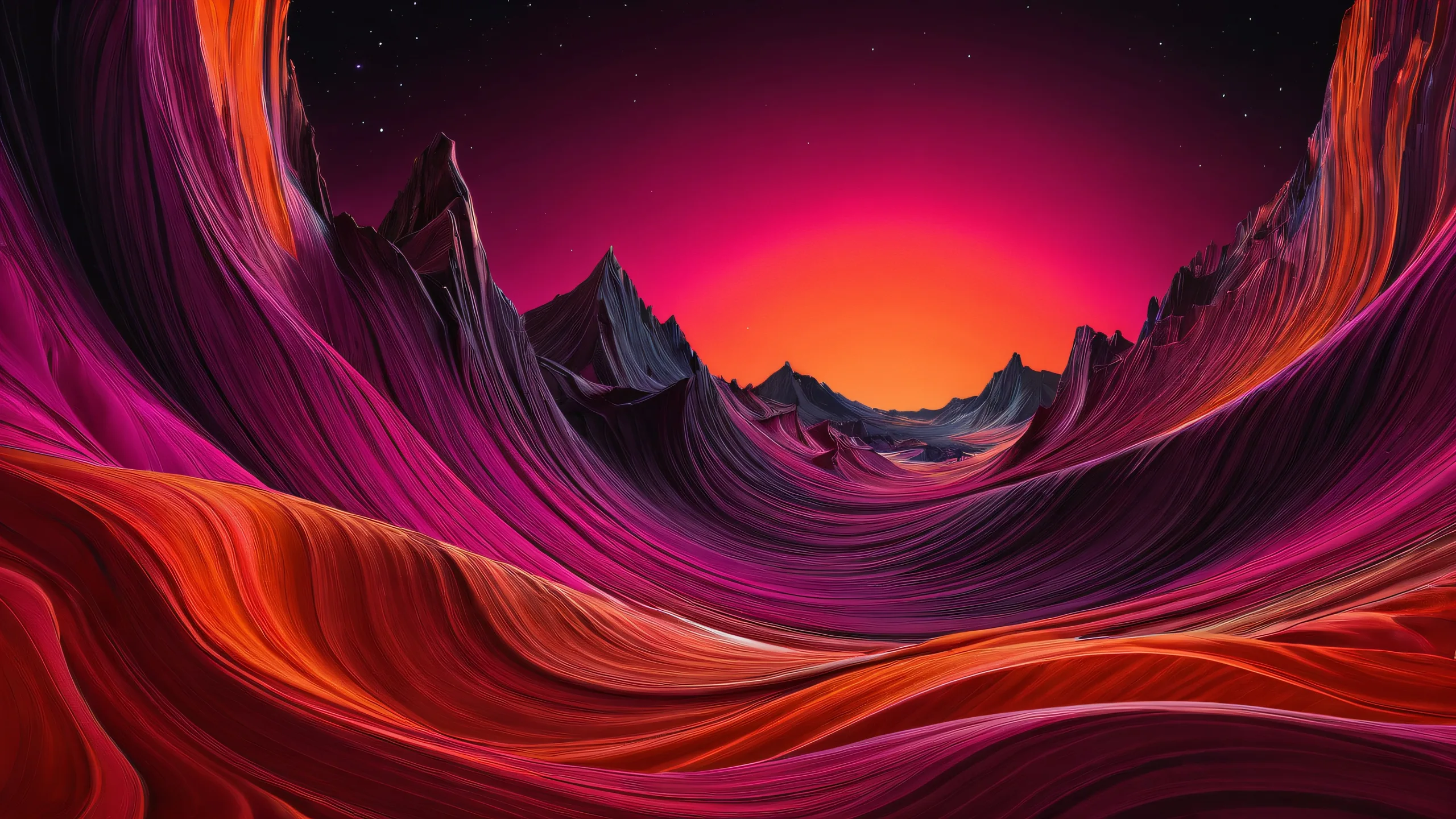 A stunning desktop scene of a radiant, brilliant void, perfect for your Desktop/PC.