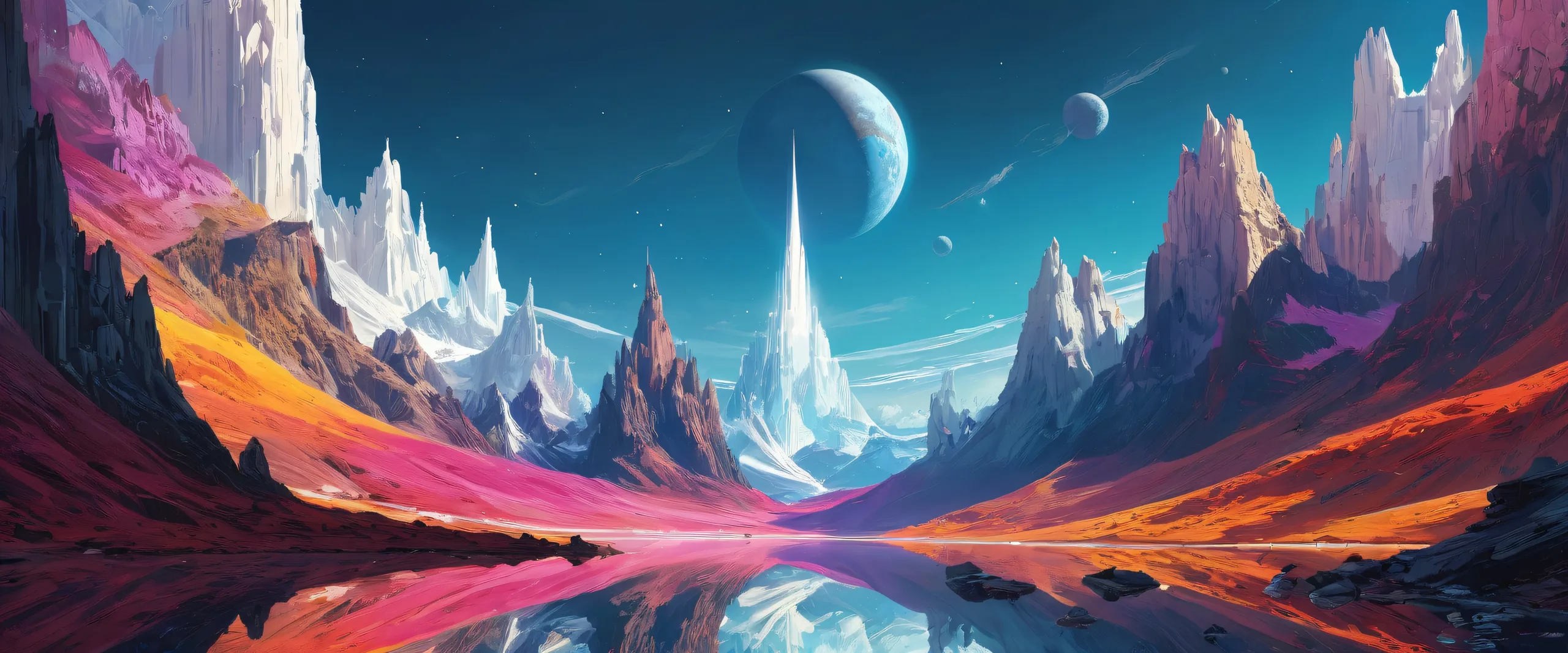 A breathtaking desktop wallpaper of a vast pure void for your Desktop/PC, inspired by the works of cksc and dreadmirthart.