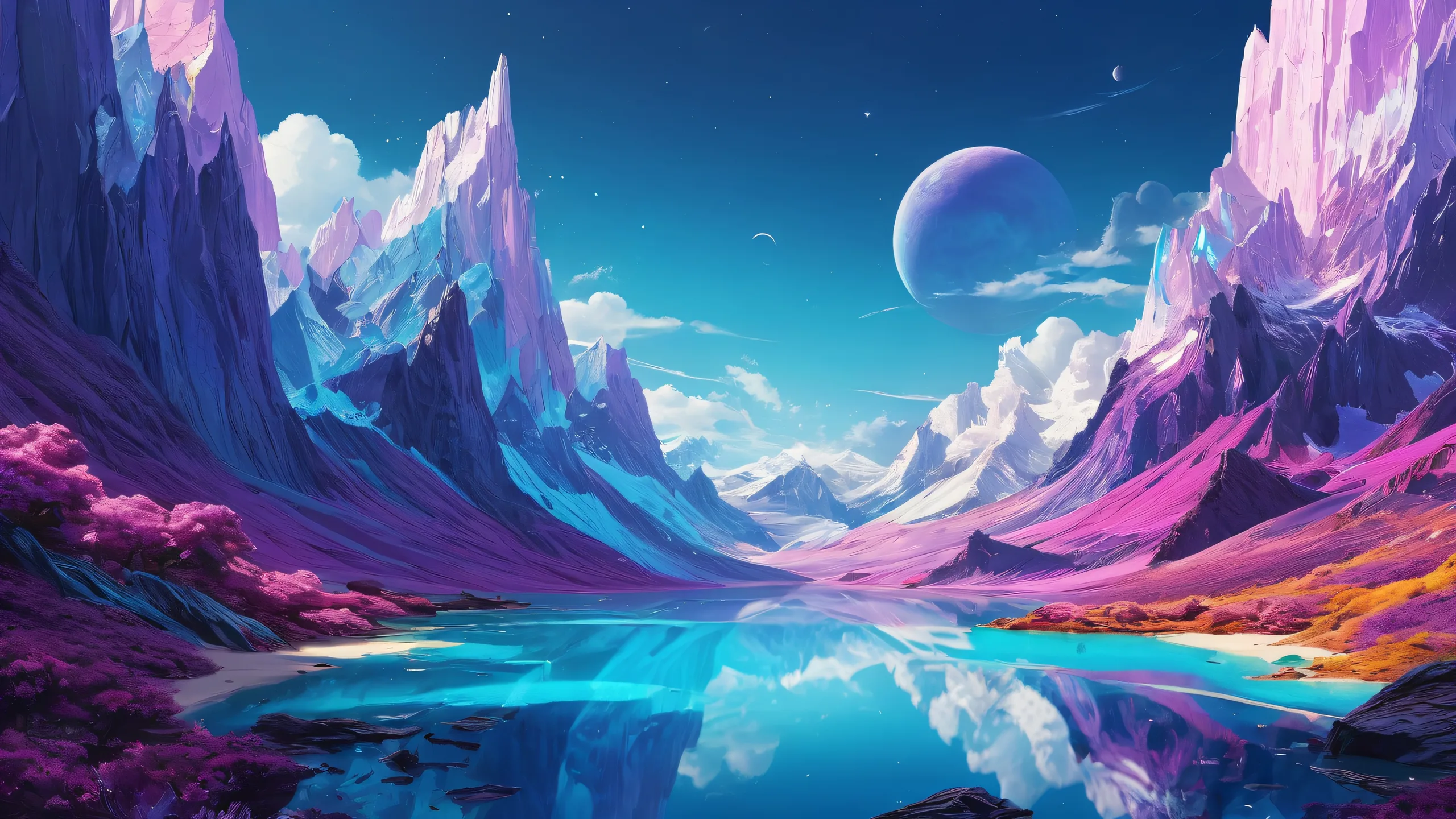 A vast pure void desktop wallpaper with an emphasis on cinematic storytelling and pristine clarity for PC or Desktop.