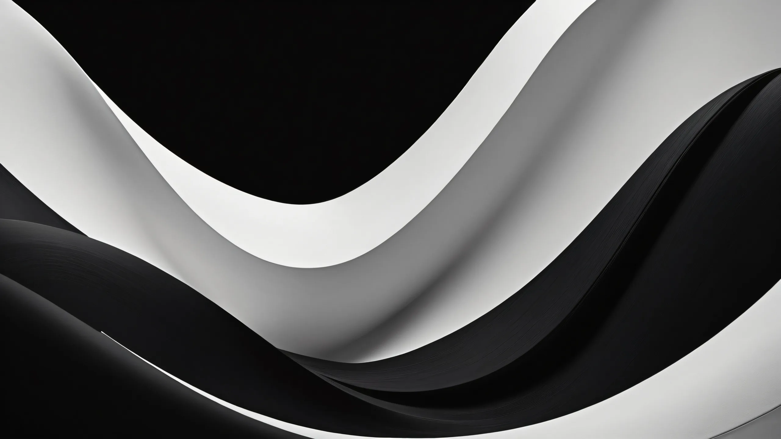 Ethereal Abyssal Odyssey Aesthetic PC Wallpaper A stunning desktop wallpaper of a vast pure void for your PC or Desktop.