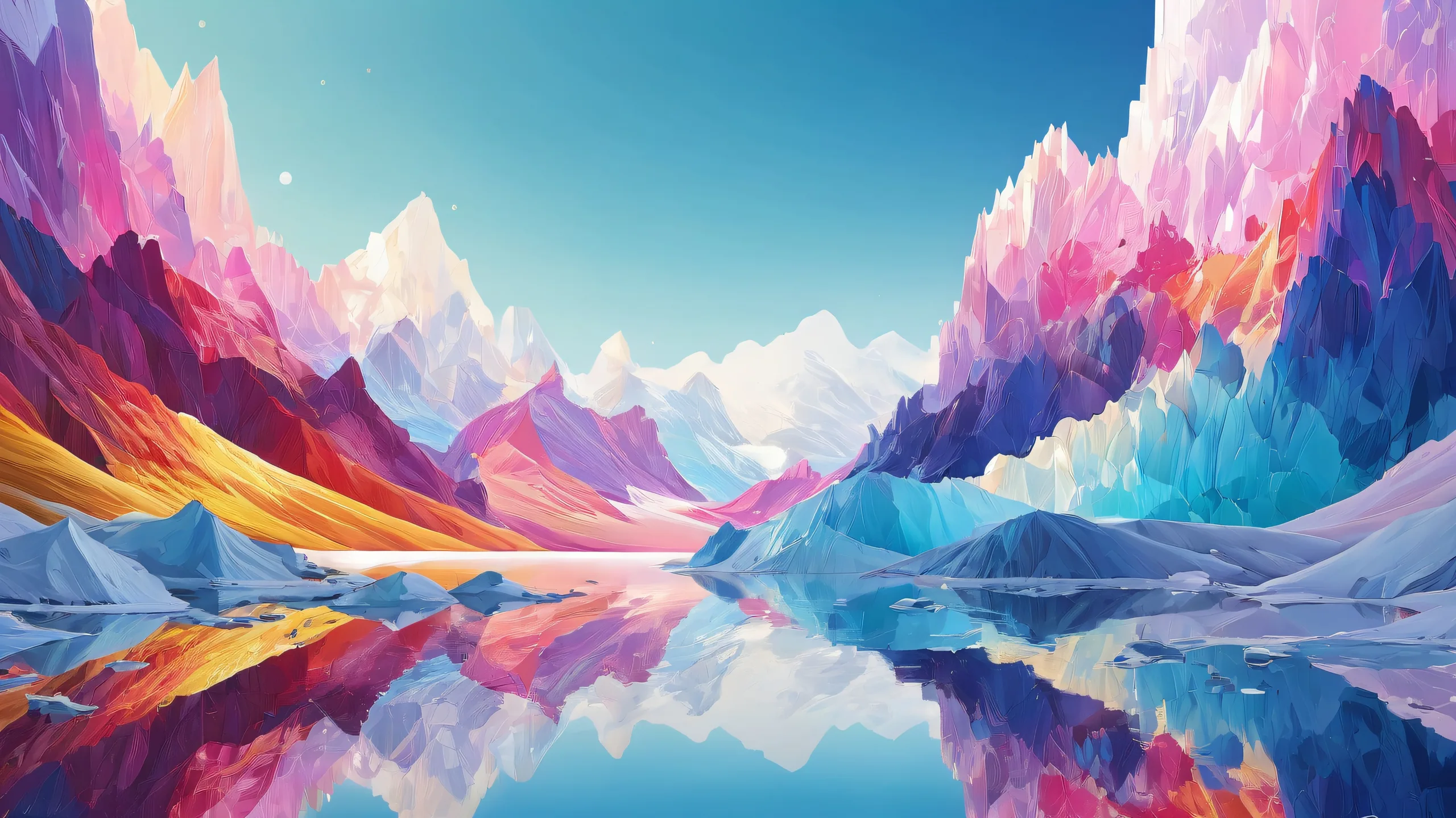 A breathtaking desktop wallpaper featuring a vast pure void on a Desktop/PC with exquisite digital art and radiant colors.