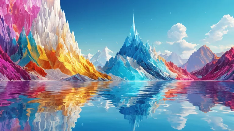 A breathtaking desktop wallpaper of an endless pure void, perfect for a Desktop/PC with radiant lighting and brilliant colors.