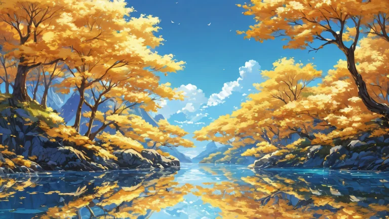 A desktop wallpaper featuring centered anime characters against a pure void background with ethereal lighting and radiant colors, perfect for your PC or Desktop.