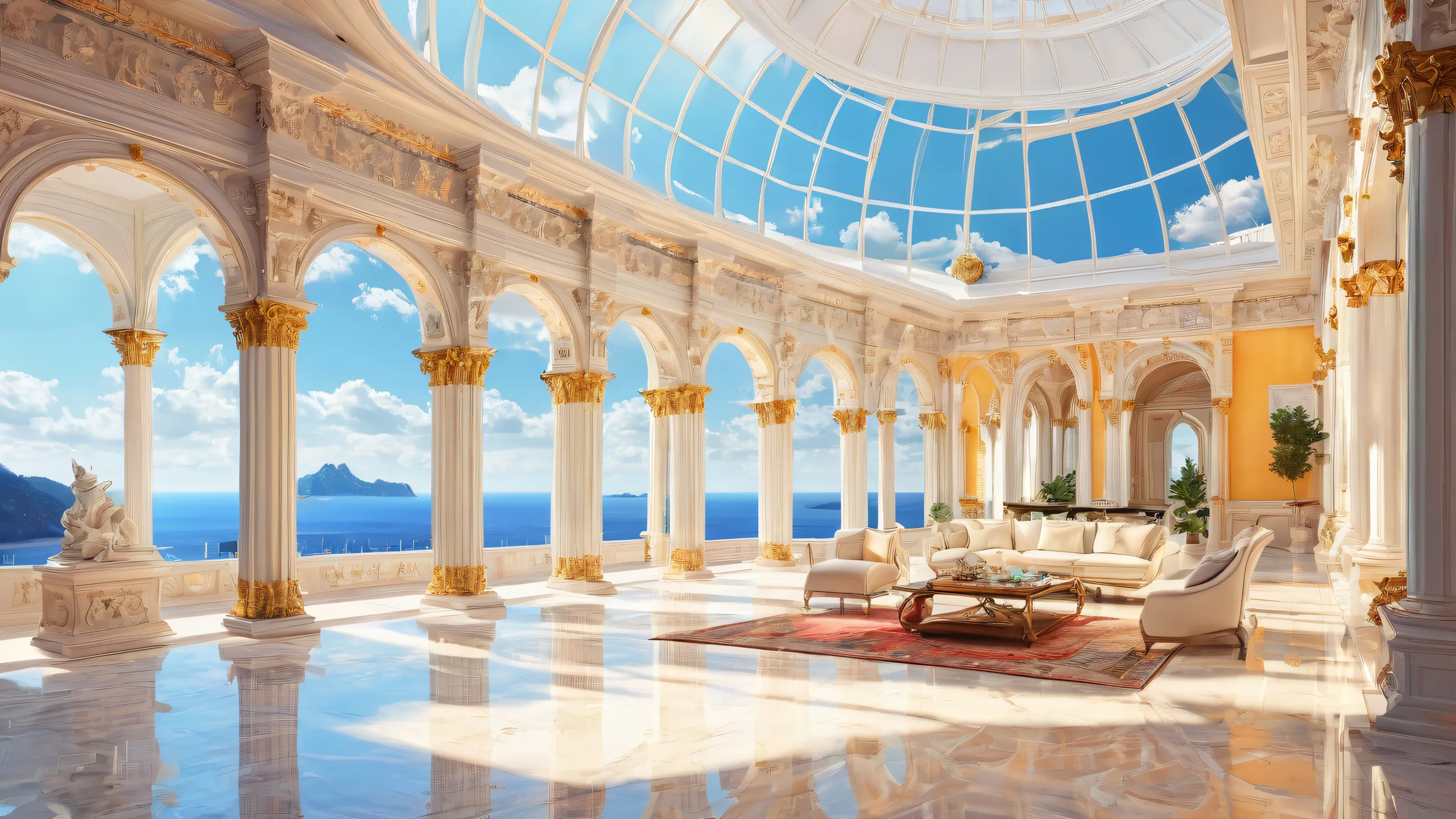 Breathtaking desktop wallpaper of architecture with ethereal lighting and pristine clarity suitable for Desktop/PC screens.