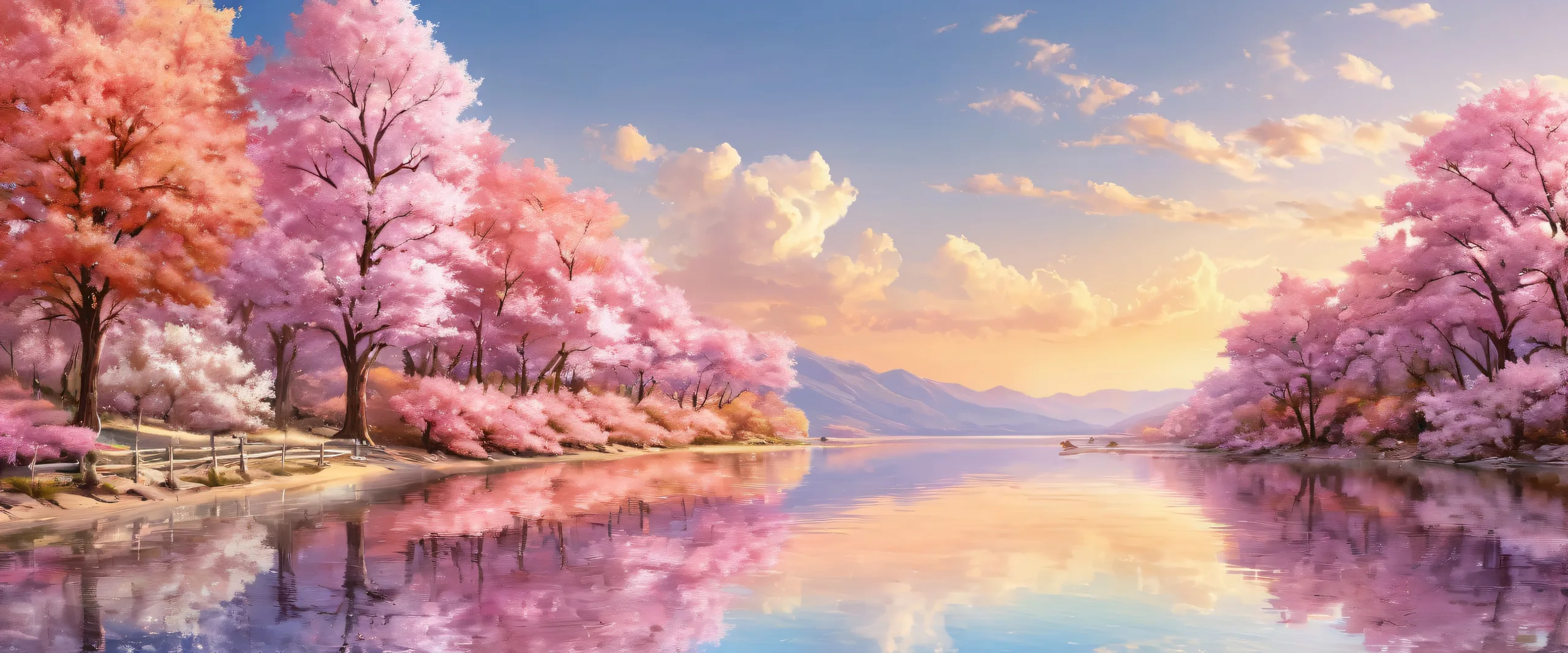 A serene and radiant desktop scene of feminine beauty, set against a vast pure void on a Desktop/PC.