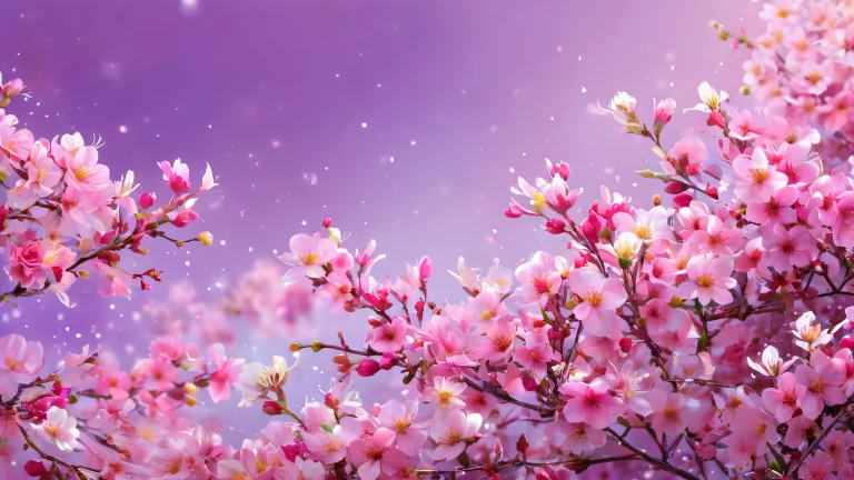 A serene and breathtaking floral desktop scene for your PC or Desktop with delicate petal details and subtle texture, perfect for relaxation.