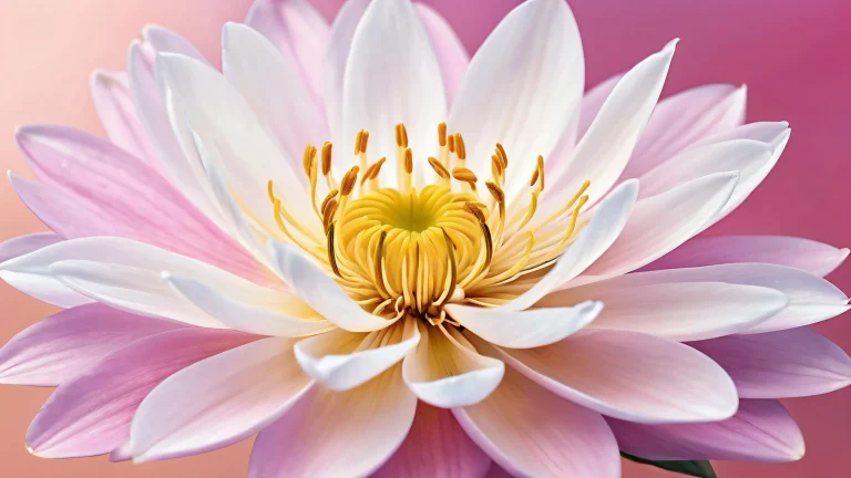 Desktop/PC wallpaper featuring a stunning floral scene with radiant colors and ethereal lighting.