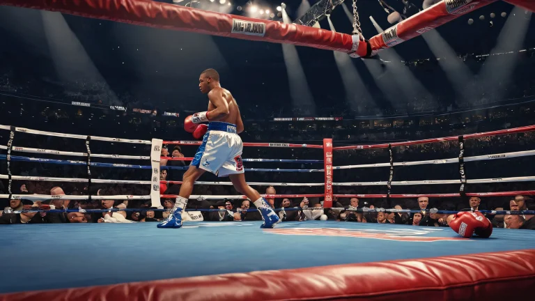 A stunning desktop wallpaper of a vast pure void with boxing elements for PC and Desktop use.