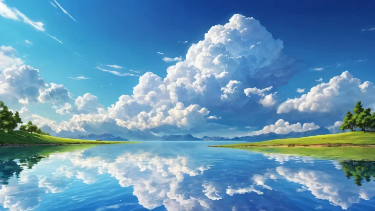 A breathtaking cloud-filled desktop scene for your PC or Desktop/PC, perfect for those who love ethereal lighting and outdoor scenery.