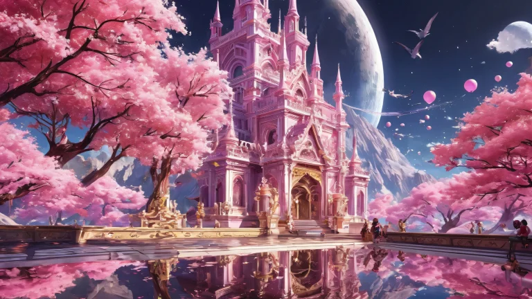 Award-winning digital art of video game characters in a pristine void, perfect for your Desktop/PC.