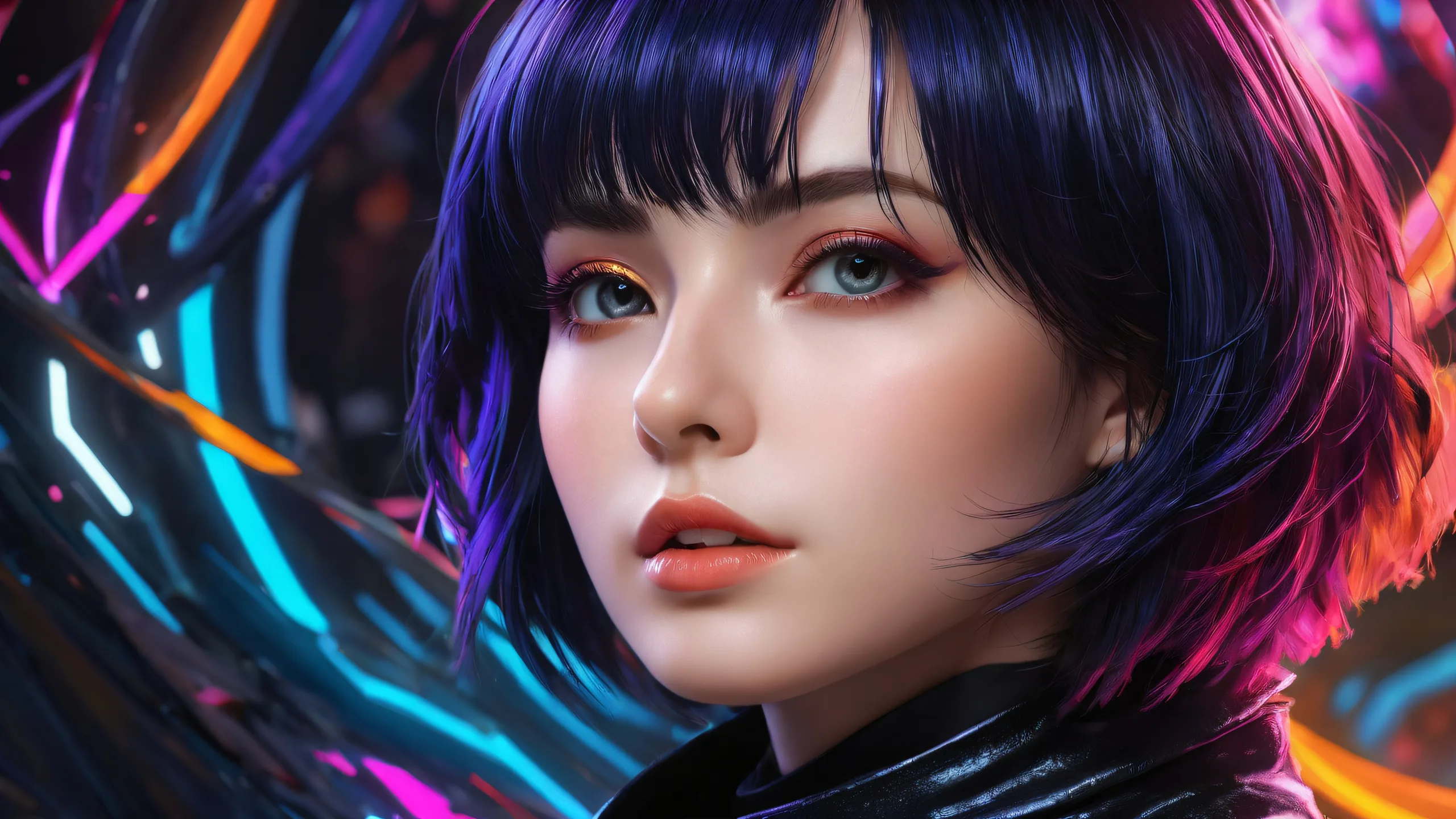 Millie from Helluva Boss in a stunning void scene for Desktop/PC use.