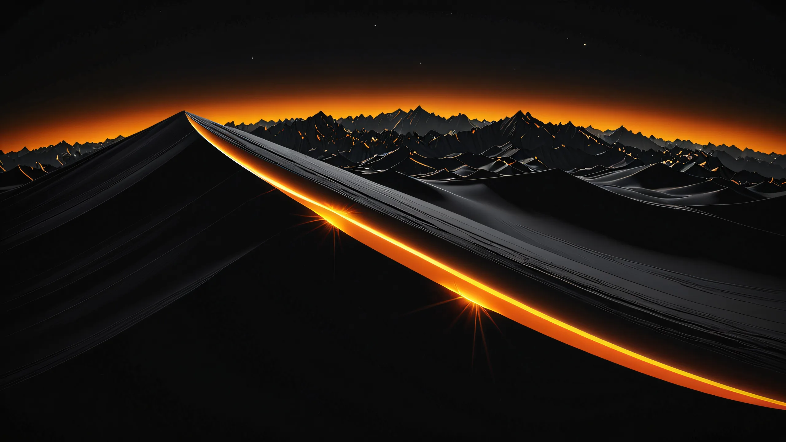 Breathtaking desktop wallpaper of the Sun against a vast pure void for your PC or Desktop
