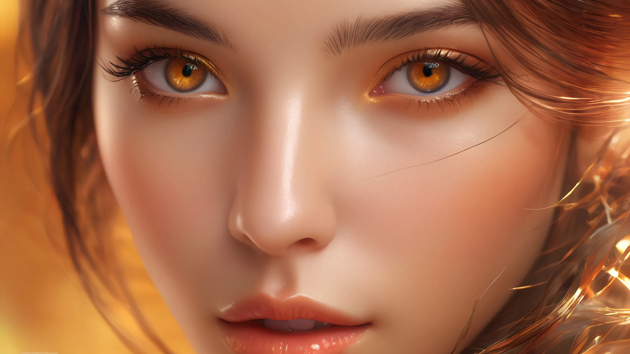 Ethereal Depth of Field Aesthetic PC Wallpaperparfait pour votre PC ou ordinateur de bureau A breathtaking desktop wallpaper featuring a face in a vast pure void with extreme depth of field, perfect for your PC or Desktop.