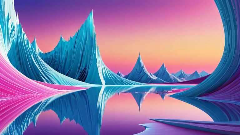 A stunning minimalist desktop wallpaper featuring a vast pure void with extreme depth of field and ethereal lighting for your PC or Desktop.