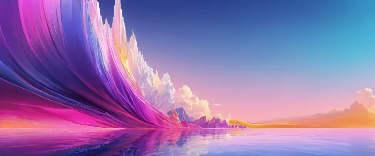 Breathtaking panoramic desktop scene with perfect composition and radiant colors for Desktop/PC.
