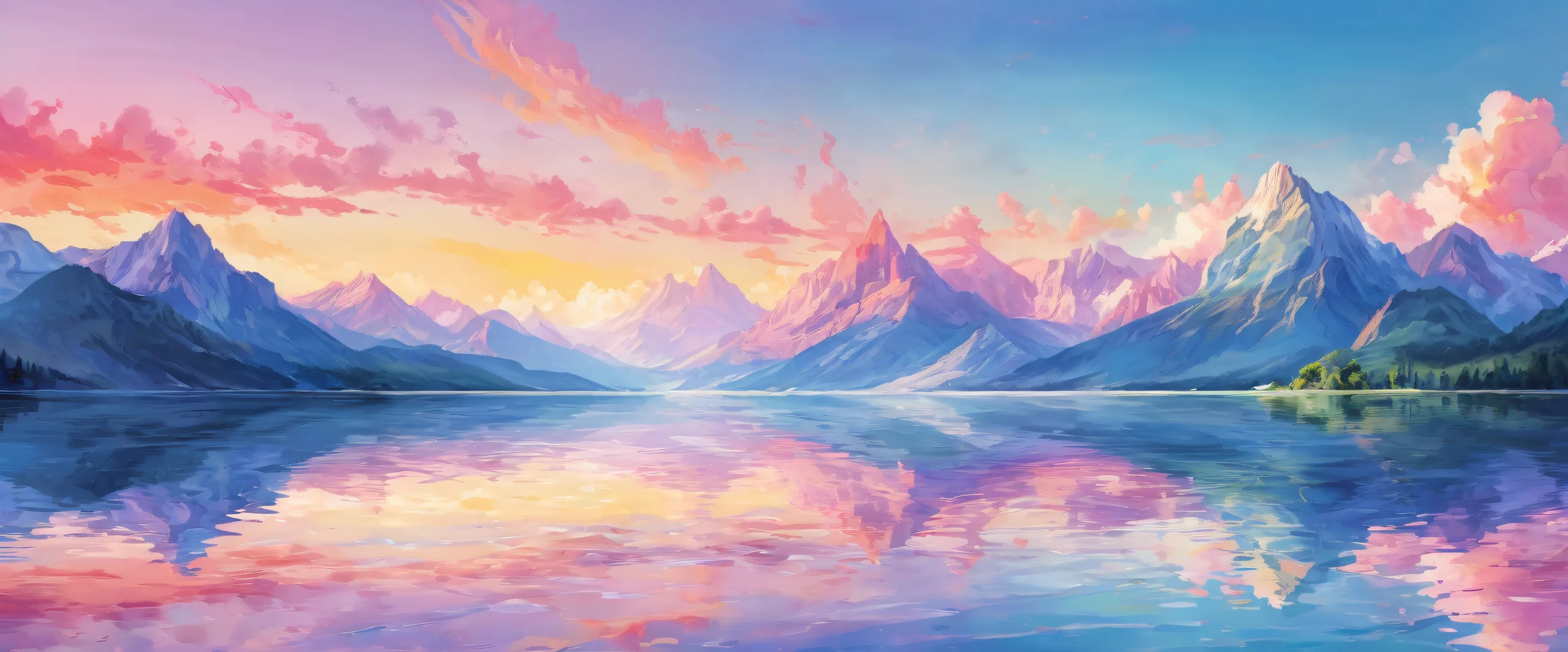 A breathtaking desktop wallpaper of a vast pure void with radiant lighting and pristine clarity for Desktop/PC