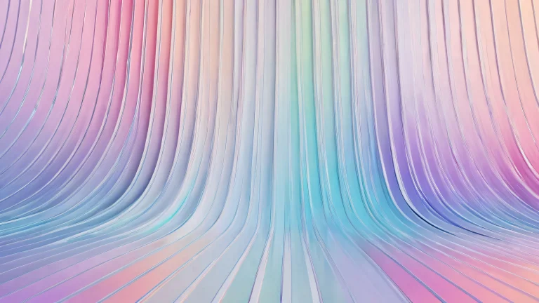A stunning digital artwork of vertical lines and void on a desktop or PC.