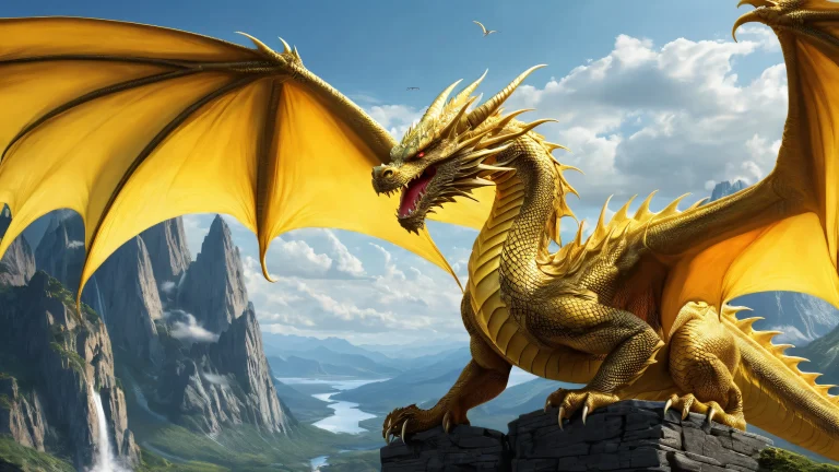 A majestic dragon rising over a pure void on a desktop/pc, with radiant lighting and brilliant colors.