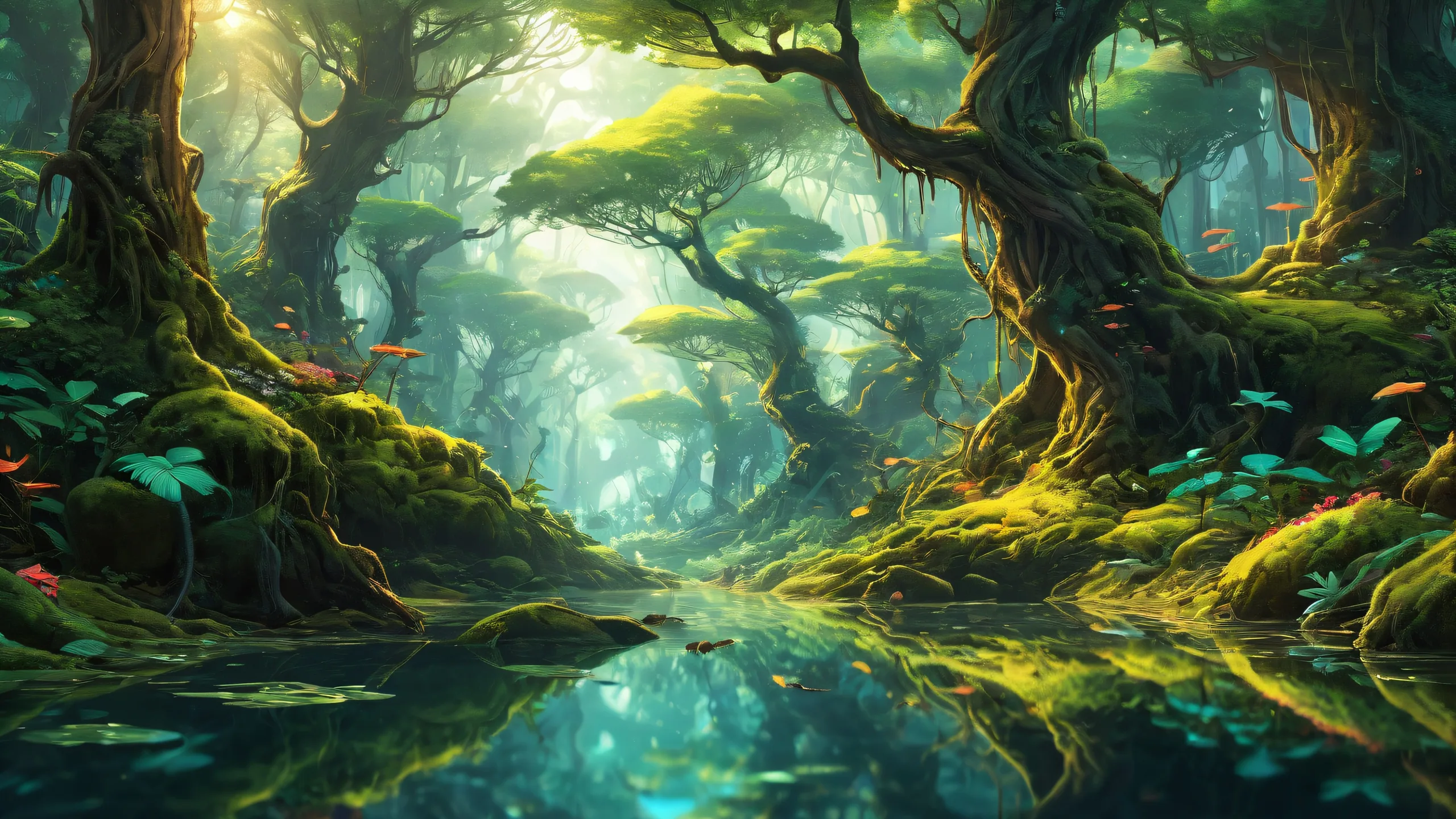 Breathtaking desktop wallpaper of Nerve Forest on Desktop/PC