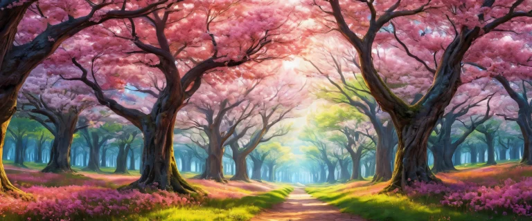 A breathtaking desktop wallpaper of trees against a pure void, Perfekt für Ihren Desktop/PC.