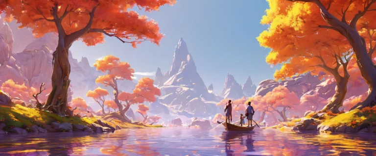 Group of people on a pristine, void-like background, suitable for desktop/PC use.