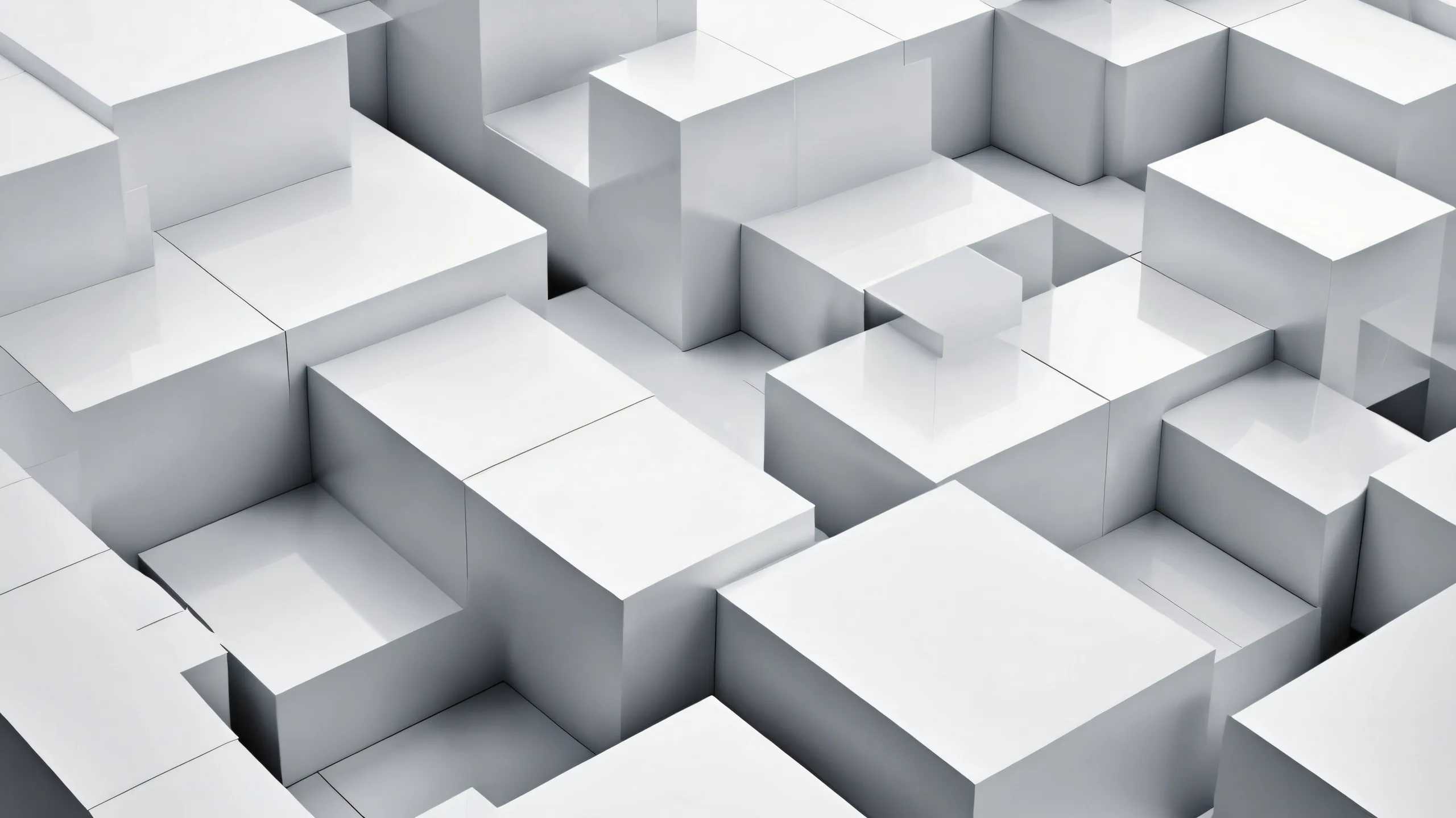 Minimalist desktop wallpaper featuring a black text block against a pure white background on a Desktop/PC.