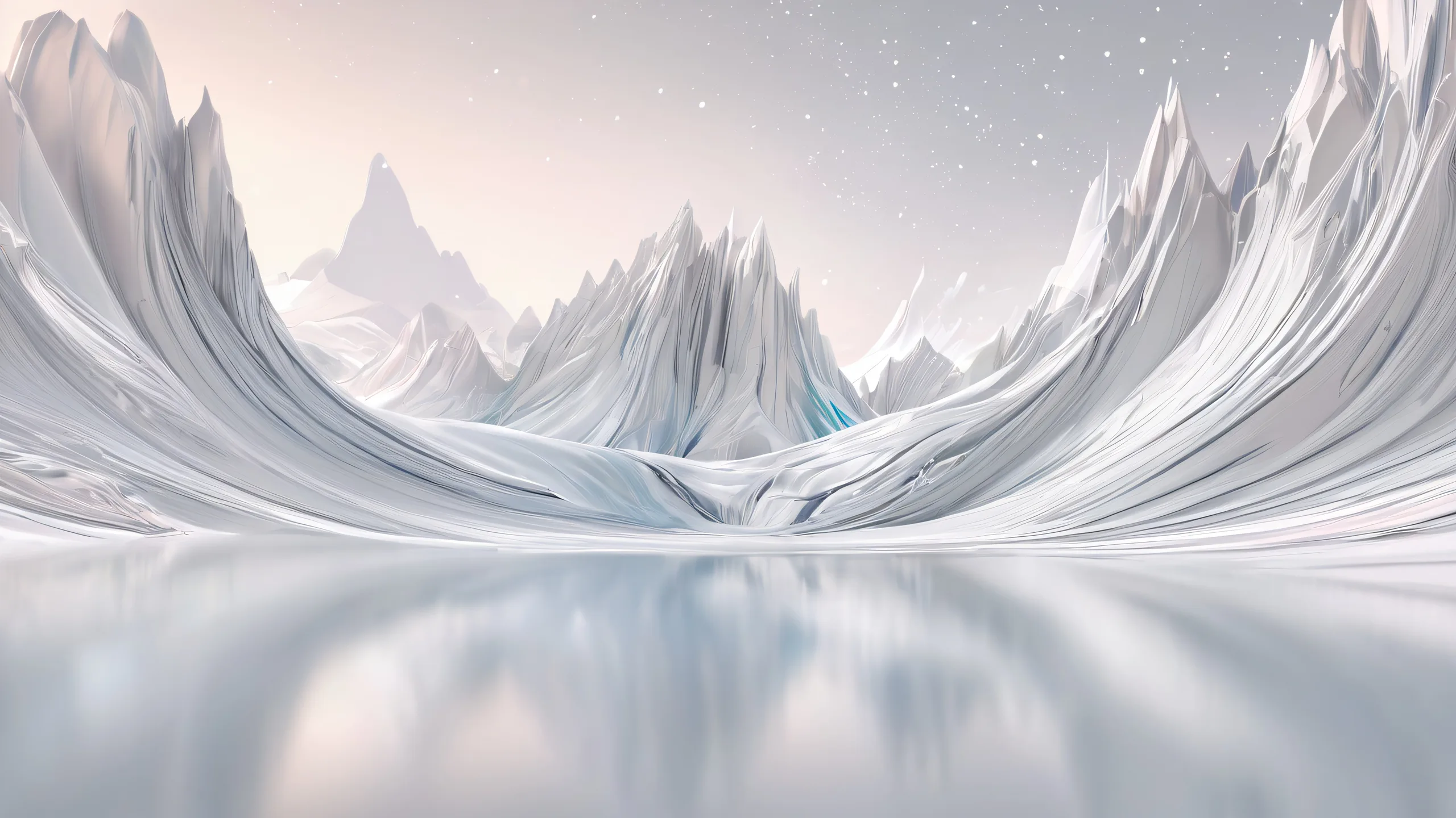A serene desktop wallpaper featuring a vast pure void with subtle grayscale shading, perfect for any desktop or PC.