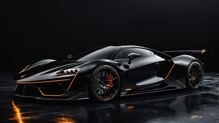 A stunning monochrome desktop wallpaper of a vehicle in a vast, pure void, perfect for desktops/PCs.