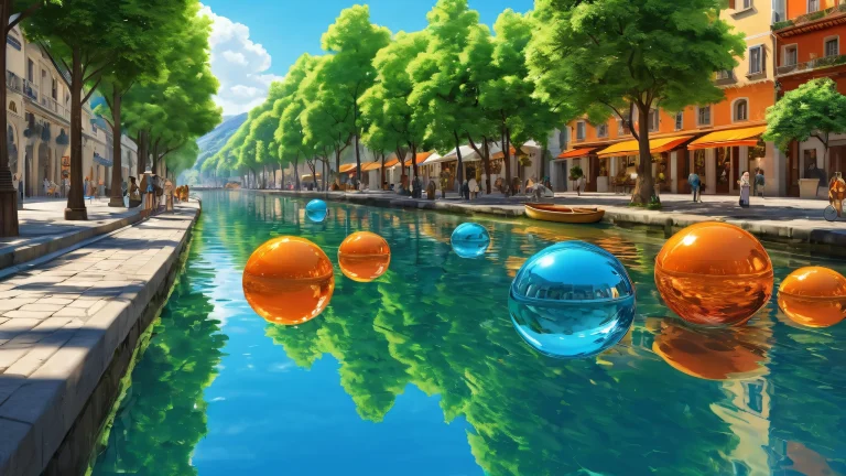 A serene and picturesque scene of a vast pure void on a desktop or PC, featuring radiant ethereal lighting, brilliant colors, and ray-traced reflections.